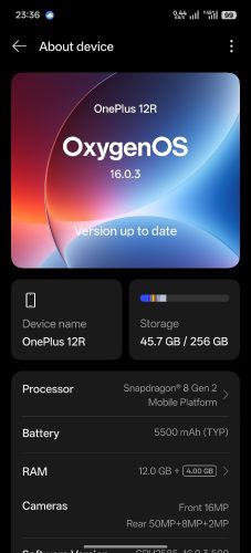 OnePlus 12r