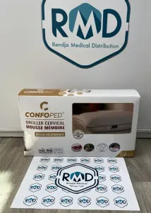 Oreiller cervical orthopédique