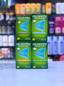 Nicorette gomme à mâcher