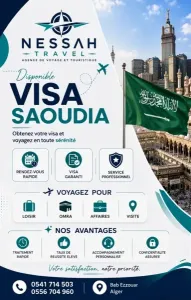 VISA ARABIE SAOUDITE DISPONIBLE