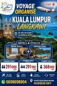 Voyage Oraganise Kuala Lampur