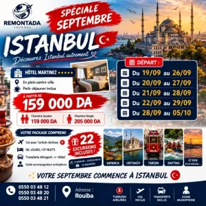 ISTANBUL SEPTEMBRE