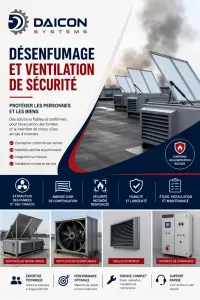 Désenfumage & ventilation de sécu