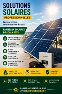 installation de solutions solaire