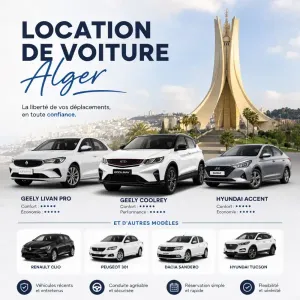 Location voiture Alger min une