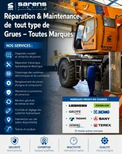 Réparation & Et Maintenance Grues