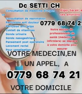 MÉDECIN A DOMICILE