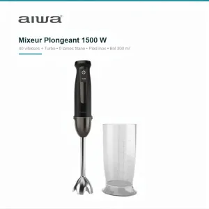 Mixeur Plongeant 1500 W 40 Vitess