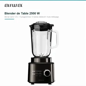 Blender de Table 2500 W Bol