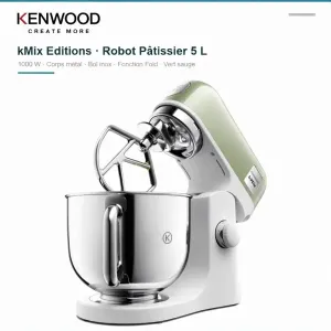 Robot Pâtissier 1000 W Bol Inox 5