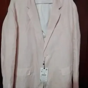 veste zara homme 100% lin