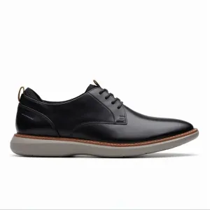 Clarks - Brantin Plain Black Leat