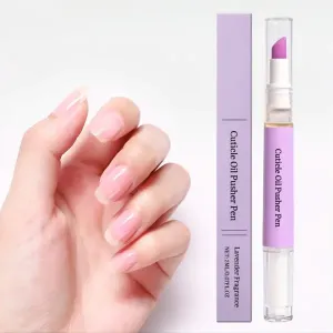 Huile cuticules stylo lavande Sty