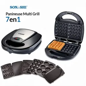 Panineuse Multi Grill 7en1 760W