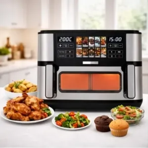 Friteuse A Air Numérique Double