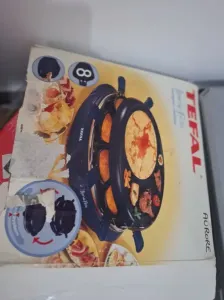Appareil à raclette, gril et crêp