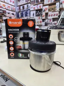NARDI Hachoir 5en1 350w 3 bols +