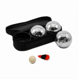 Jeu de boules de Pétanque Chromée