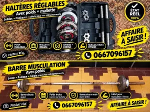 Valise de musculation 55k